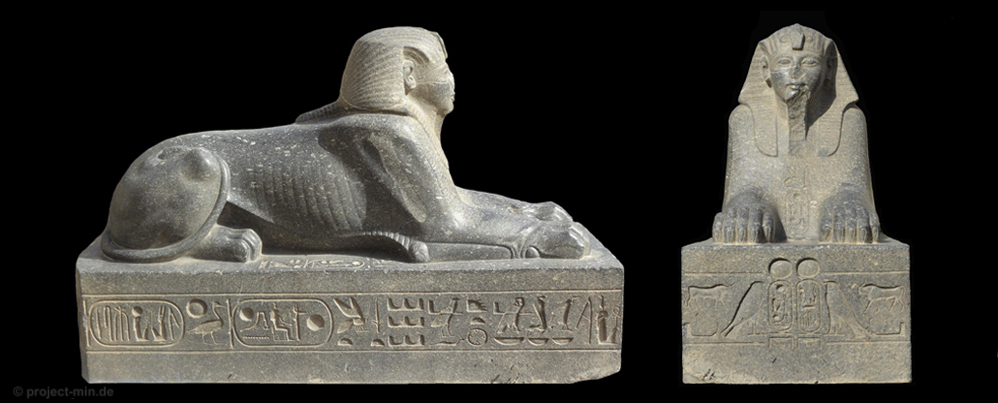 sphinx statue from Tell el-Maskhuta